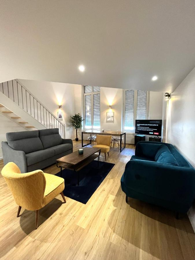 Aux Clefs Des Sacres - Dans Un Hotel Particulier Situe Rue Du Marc - Reims - Hyper Centre Forum Mairie Boulingrin 외부 사진